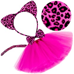 Zestaw Tutu Rożowa Pantera Kot