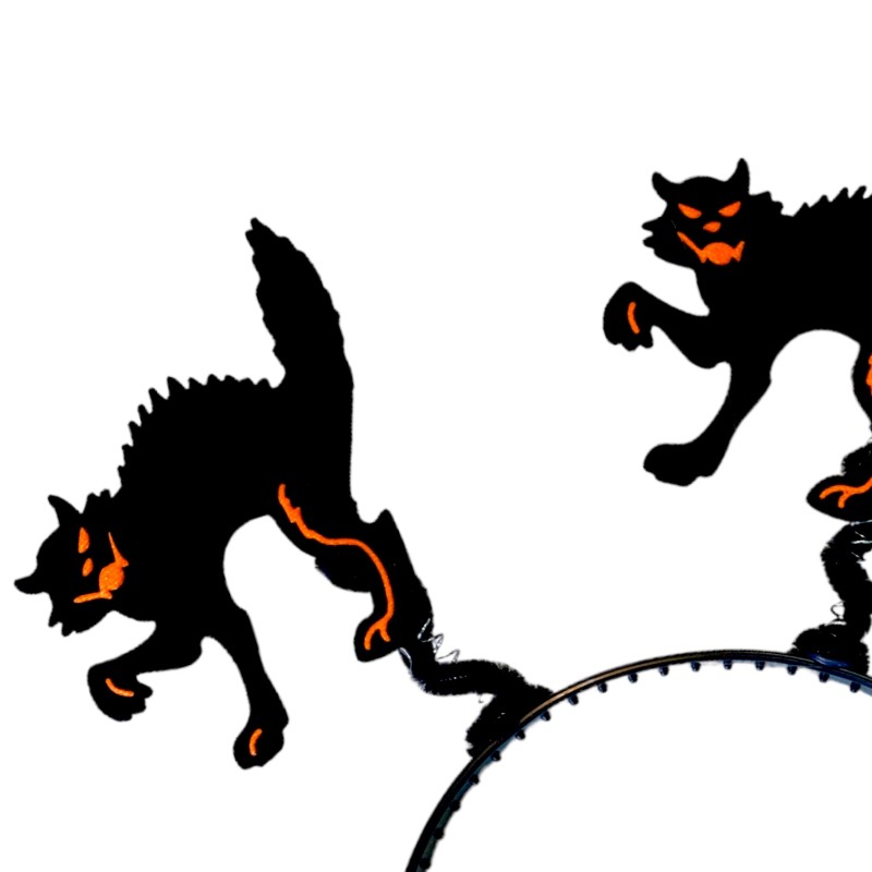 Opaska halloween koty kot