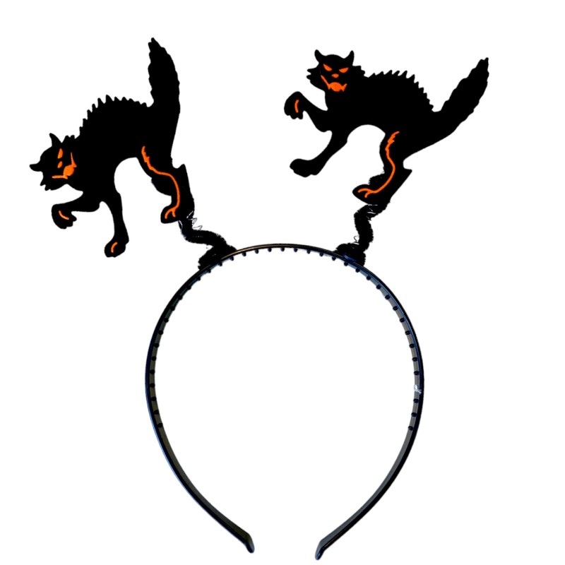 Opaska halloween koty kot