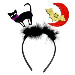 Opaska Halloween Kot kocur...