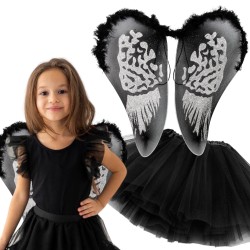 Zestaw Halloween czarne...