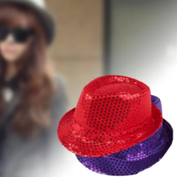 Kapelusz Cekinowy Party Foto Budka Disco