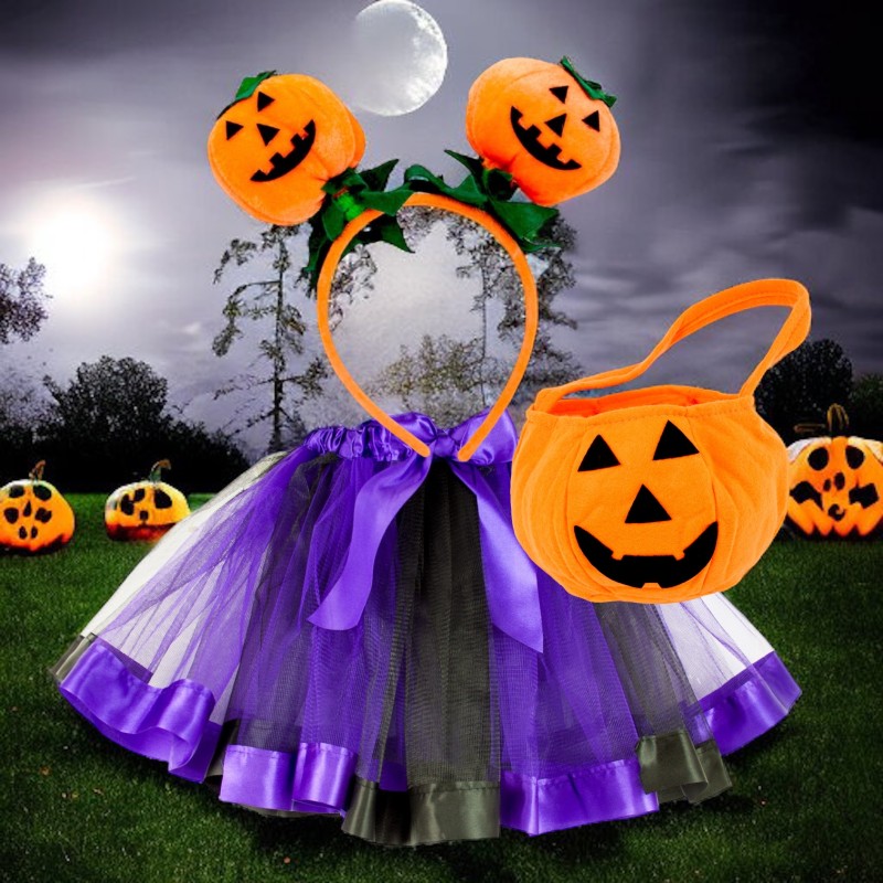 Zestaw Tutu Halloween Dynia