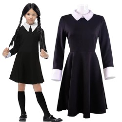 Sukienka Wednesday Addams Strój Cosplay