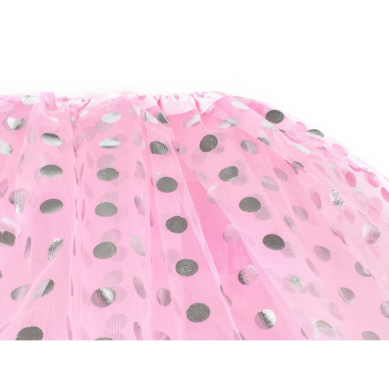 Spódniczka tiulowa POLKA DOT róż