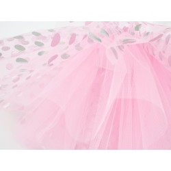 Spódniczka tiulowa POLKA DOT róż