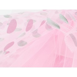 Spódniczka tiulowa POLKA DOT róż