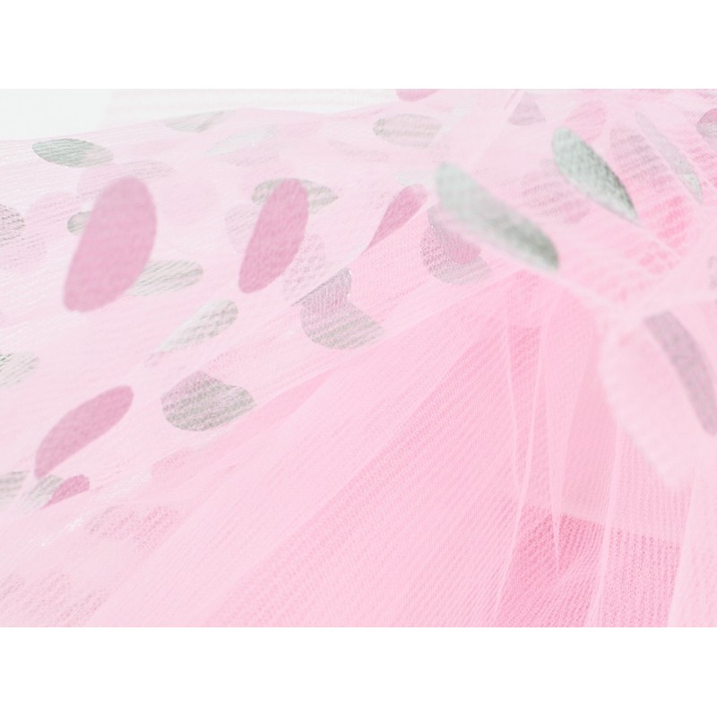 Spódniczka tiulowa POLKA DOT róż