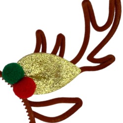 Opaska świateczna Jelonek Jeleń rogi jelenia