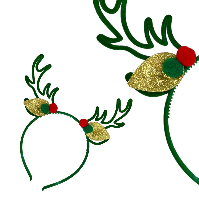Opaska świateczna Jelonek Jeleń rogi jelenia