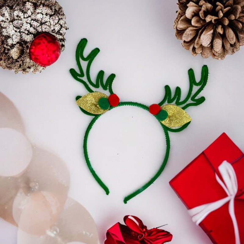 Opaska świateczna Jelonek Jeleń rogi jelenia