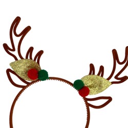 Opaska świateczna Jelonek Jeleń rogi jelenia