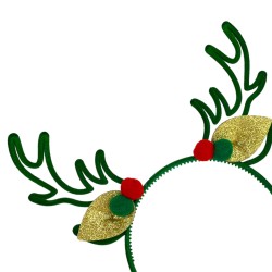 Opaska świateczna Jelonek Jeleń rogi jelenia