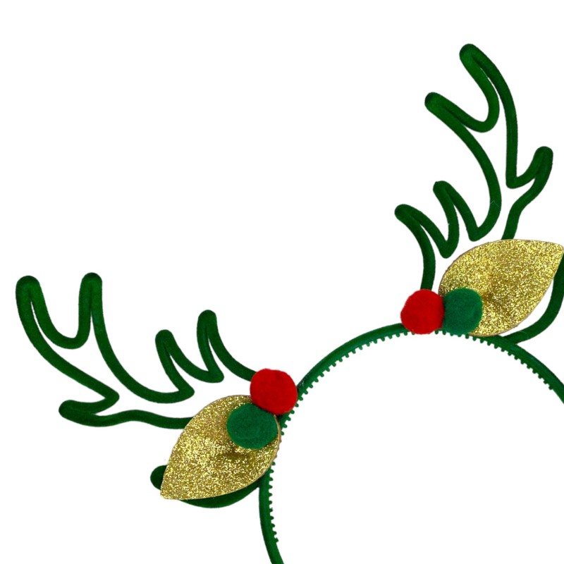 Opaska świateczna Jelonek Jeleń rogi jelenia