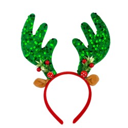 Opaska świateczna Renifer rogi jelenia Jelonek Jeleń