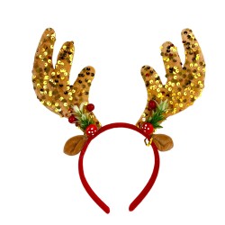 Opaska świateczna Renifer rogi jelenia Jelonek Jeleń