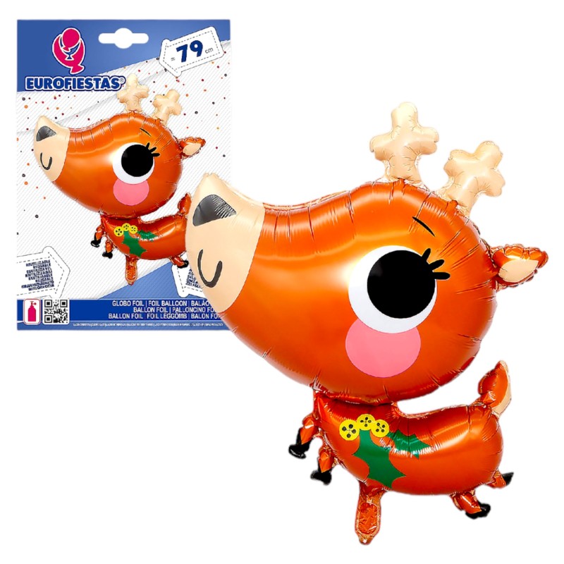 17463 Balon jelonek święta renifer