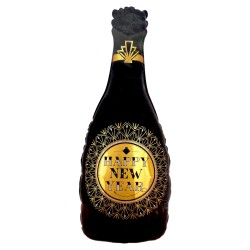 Balon butelka szampana Szampan Nowy Rok New Year