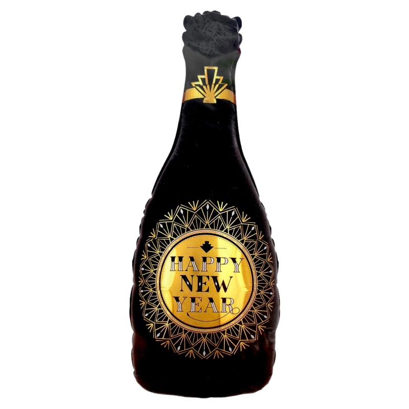 Balon butelka szampana Szampan Nowy Rok New Year