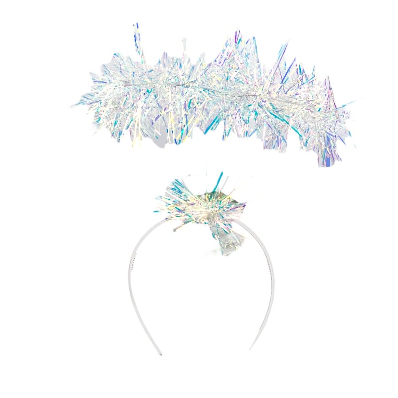 Opaska Aniołka Perłowa z Holograficznym Efektem