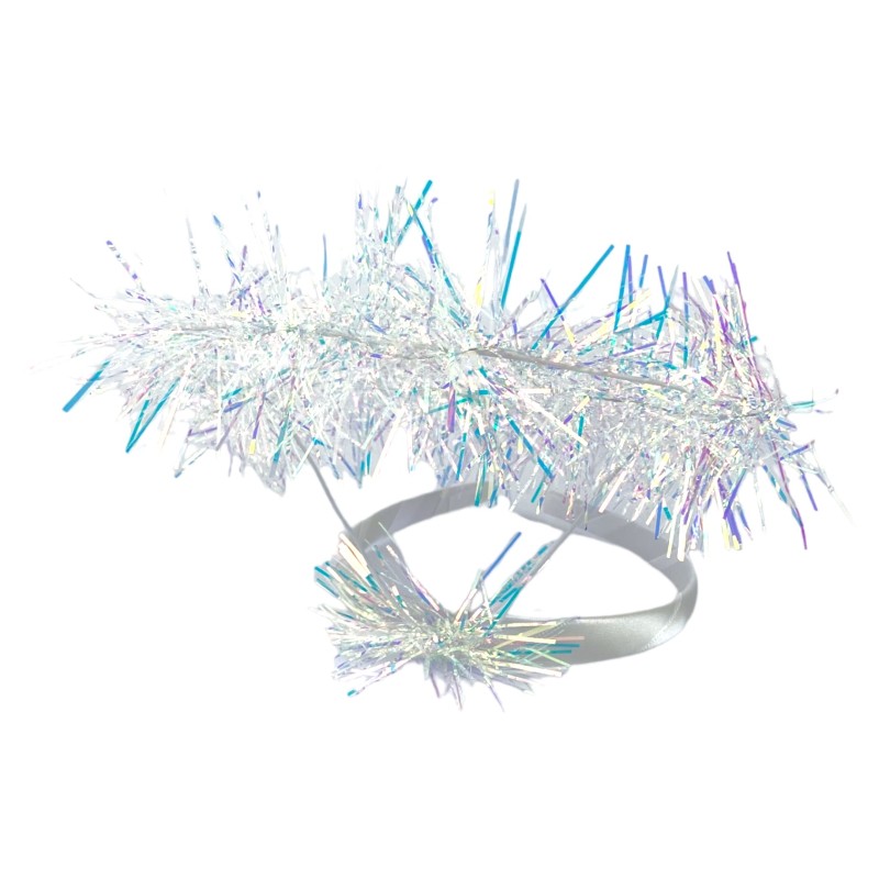 Opaska Aniołka Perłowa z Holograficznym Efektem