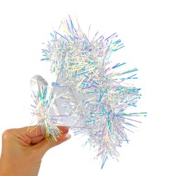 Opaska Aniołka Perłowa z Holograficznym Efektem