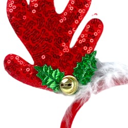 Opaska Święta Renifer Rudolf Jeleń Jelonek