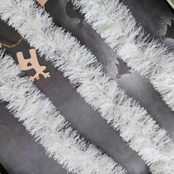 Girlanda biała łańcuch choinkowy 2m dekoracja