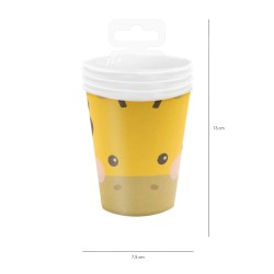 Kubek Zwierzątka 220ml 4szt.