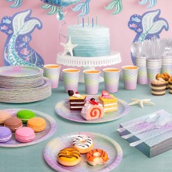 Kubeczki papierowe Syrenka 6szt