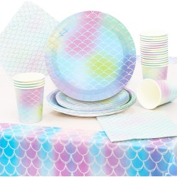 Kubeczki papierowe Syrenka 6szt