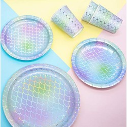 Kubeczki papierowe Syrenka 6szt