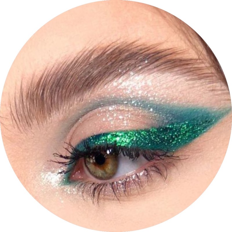 Kredka do oczu brokat