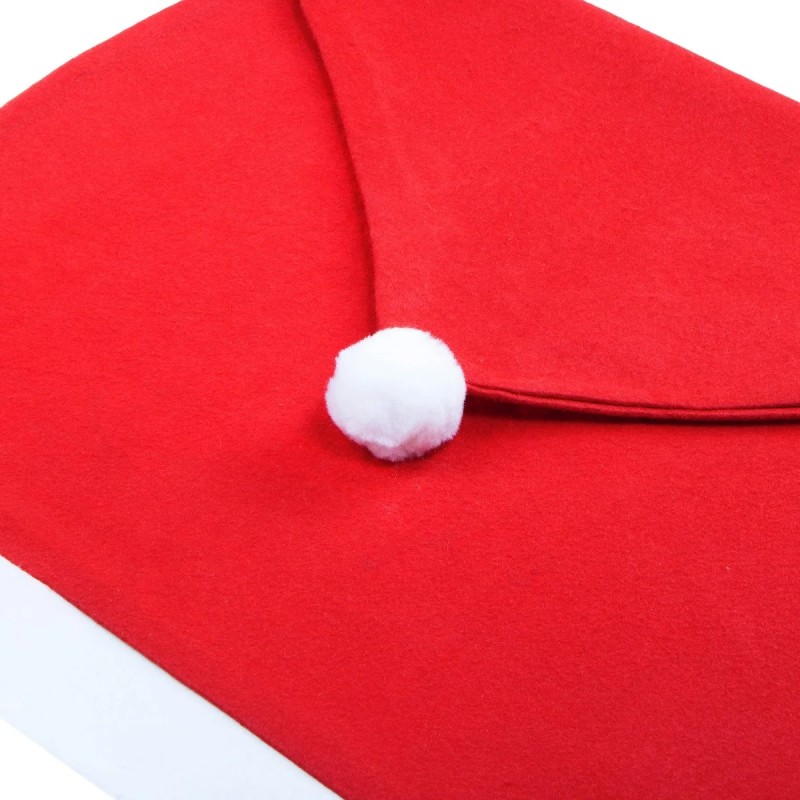 Pokrowiec na krzesło czapka Mikołaj 60x50cm