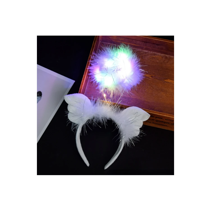 Opaska Aureolka Aniołek LED