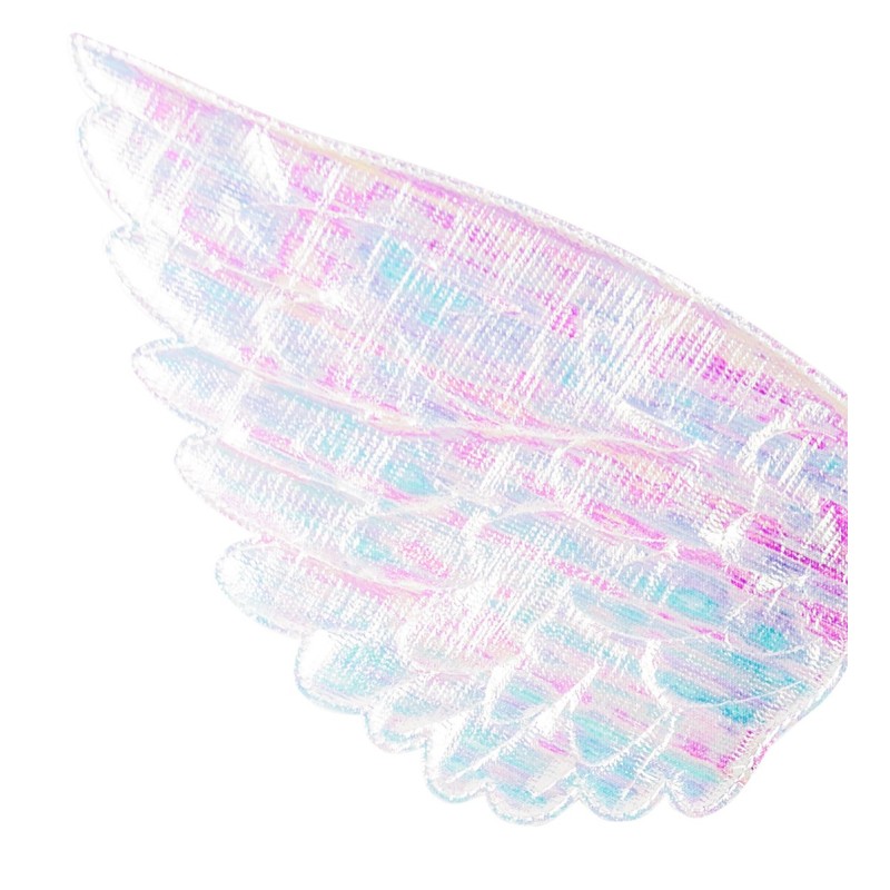 Strój Aniołek z Tutu Skrzydełkami Metalicznymi i Opaską