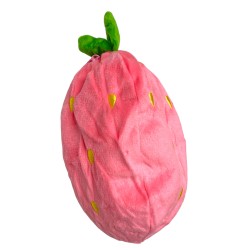 Maskotka pluszak Królik Króliczek w truskawce