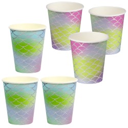 Kubeczki papierowe Syrenka 6szt