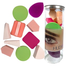 Zestaw gąbek do makijażu 10 sztuk