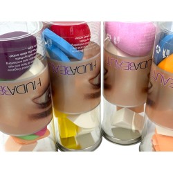 Zestaw gąbek do makijażu 10 sztuk