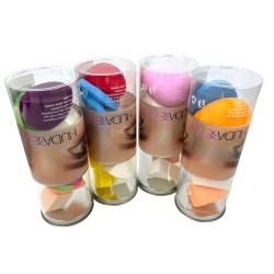 Zestaw gąbek do makijażu 10 sztuk