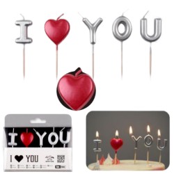 Świeczki I Love You