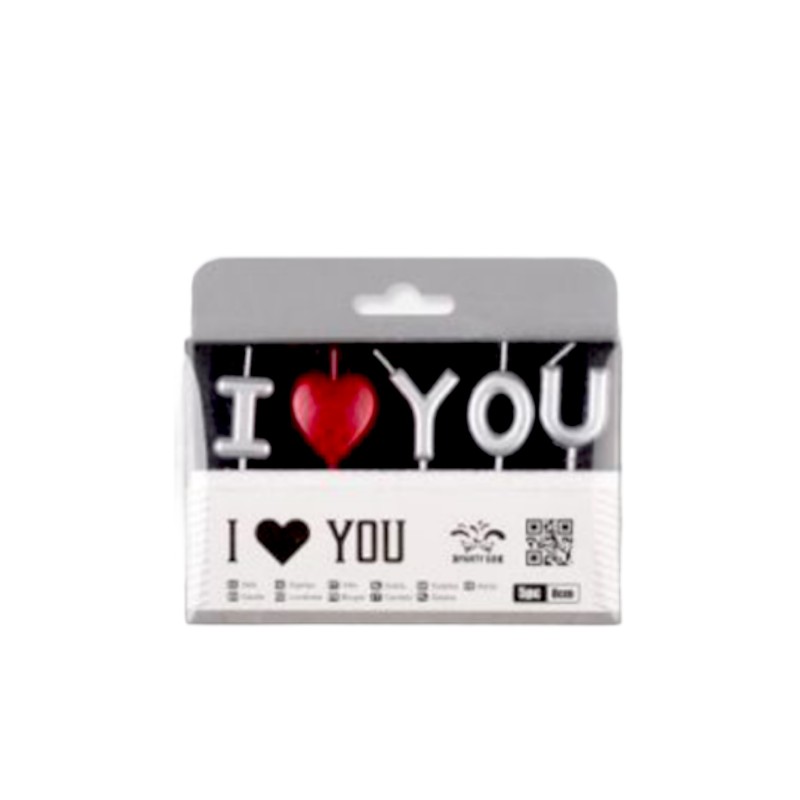 Świeczki I Love You