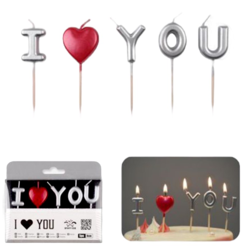 Świeczki I Love You