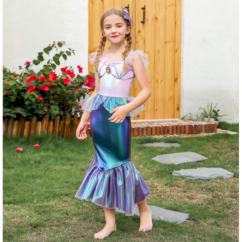 Strój przebranie sukienka suknia Syrenka