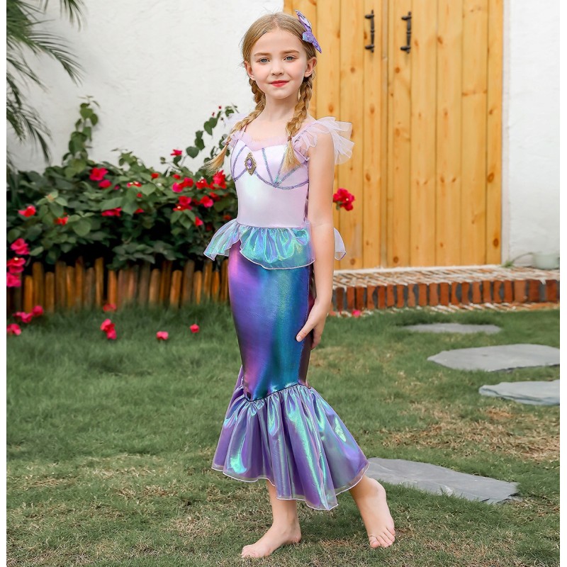 Strój przebranie sukienka suknia Syrenka