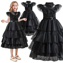 Sukienka Wednesday Addams Bal Tiulowa Przebranie strój