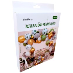Girlanda zestaw balonów zwierzęta Safari ZOO