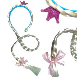 Opaska KSIĘŻNICZKI warkocz...