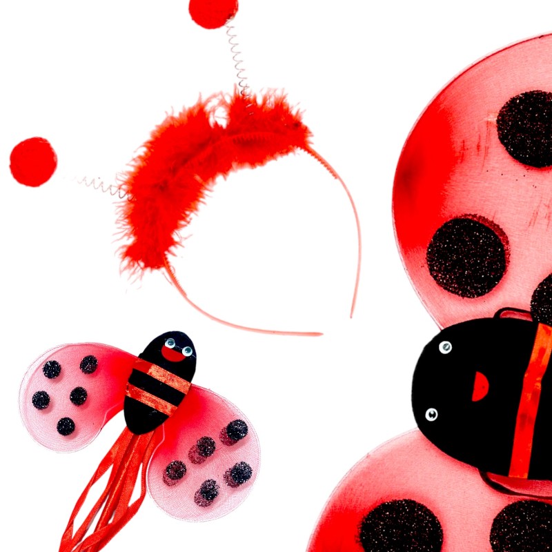 Zestaw Biedronka kropki